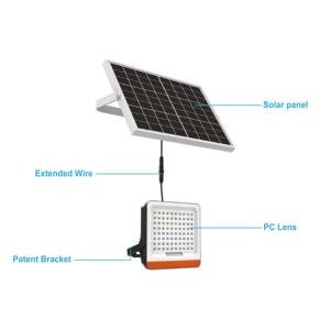 Buy cheap 128WH Polycrystalline Silicon PV Solar Panels With 40W Light from wholesalers
