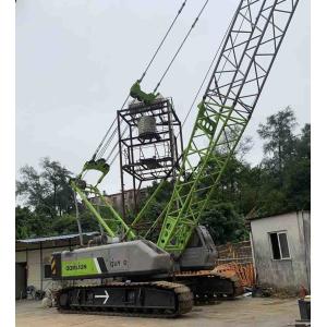Buy cheap Used QUY80 Zoomlion 80 Ton Crawler Crane with 58m Boom Lenth from wholesalers