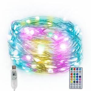 Buy cheap 20m Length 5V USB String Lights 150 LED Multi Coloured Christmas Tree Lights product