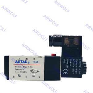 Buy cheap AIRTAC 4V200 Series 5/2 way, 5/3 way Electric Solenoid Valves 1/8