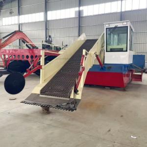 8m3 60 Kw Aquatic Plant Harvester With Full Automatic System