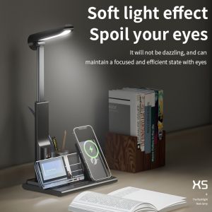 15W wireless fast charging | scalable dimming | X5 multifunctional desk lamp |