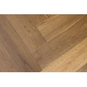 Buy cheap Smoked UV Oiled White Oak Herringbone Parquet Flooring 910x150mm from wholesalers