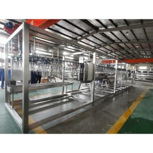 China 220V / 380V Chicken Slaughtering Line 500 Bph Poultry Processing Solution on sale