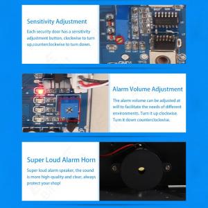 Buy cheap EAS 8.2MHz RF Detection System Acrylic Sound Light Alarm from wholesalers