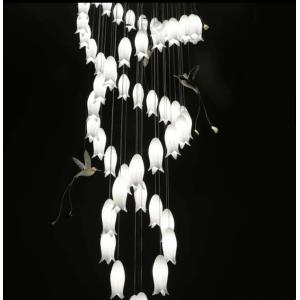 New Design High Ceiling Decor Luxury Chandeliers Modeling Villa Staircase