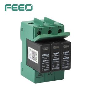 Buy cheap Surge Protector 3P 600V Photovoltaic  Solar Surge Protection Device from wholesalers