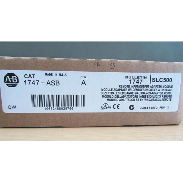 Buy cheap SLC Remote I/O Adapter Module 1747-ASB AB Brand CE Certified from wholesalers