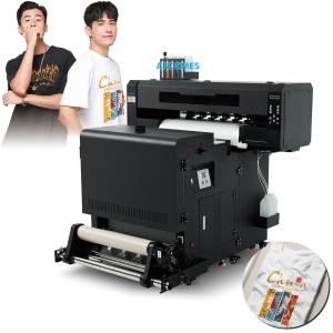 Buy cheap Automatic 60cm DTF Printer All-in-One Solution with Pigment Ink and XP600 Print Head from wholesalers
