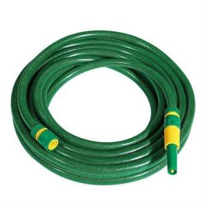 High Strength Flexible Fiber Reinforced Green PVC Garden Hose