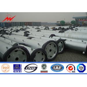 Buy cheap Galvanized Electrical Steel Power Pole 110kv 132kv 230kv Transmission Line from wholesalers