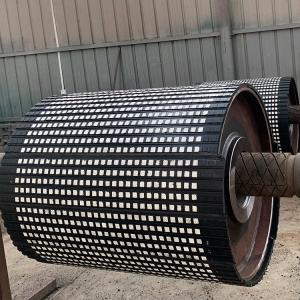 Buy cheap Rubber Plate Diamond Ceramic Pulley Lagging Lining With Contact Layer from wholesalers