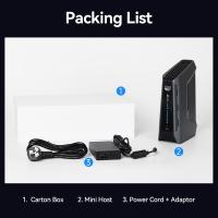 China Intel Core Ultra 7 165H Mini PC With Dual DDR5 Up To 96GB Linux And Dual LAN for sale