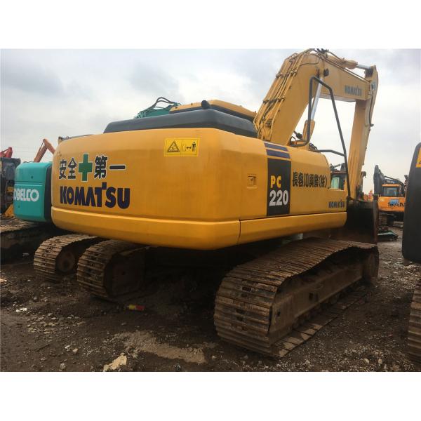 Quality                  Used Best Brand Selection Komatsu Crawler Excavator PC220-7 with 1 Year Warranty Free Spare Parts, Track Digger PC210 PC200 PC220 on Promotion              for sale