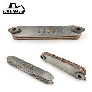 Buy cheap Standard Size Engine Oil Cooler 6WG1 8P Excavator Oil Cooler Core from wholesalers