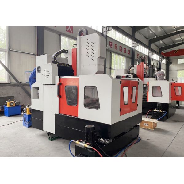 Automatic Tool Changer CNC Flange Metal Plate Sheet Drilling Machine 80mm Drilling Diameter