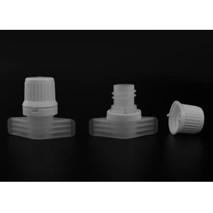 9.6mm Single Gap HDPE Plastic Nozzle And Cap For Drinking Doypack