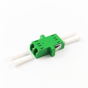 Buy cheap Green Eared Duplex A LC APC Optic Fiber Adapter Function for Optical Fiber Connection from wholesalers