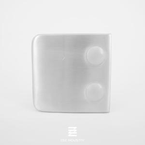 Buy cheap H55mm X W55mm Stainless Glass Clamps Simple Design For Handrail And Railing from wholesalers