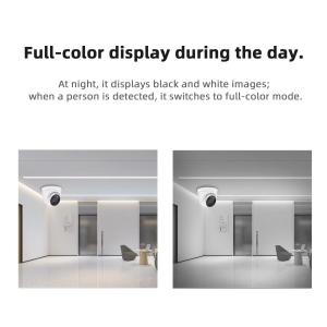 Camera De IR Full Color CCTV Dome IP POE Network Camera Cctv 2.8mm Night Vision