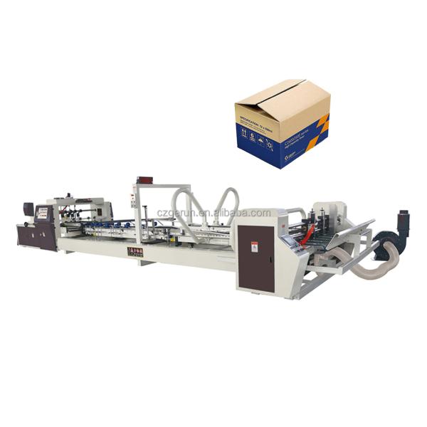 Buy cheap Computerized Carton Folding And Gluing Machine With High Precision from wholesalers
