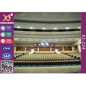 Full Upholstered Retractable Auditorium Theater Seating With Standard Dimensions