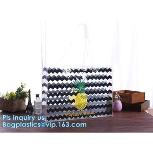 Buy cheap Waterproof Shoulder Bag With Cosmetic Bag, shoulder PU PVC transparent bag, Messenger Shoulder Transparent Beach PVC Zip from wholesalers