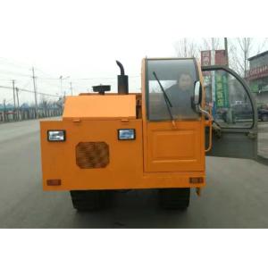 Buy cheap Cab Enclosed 1T - 10T Hydraulic Mini Dumper , Small Crawler Dump Truck from wholesalers