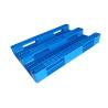 Buy cheap HDPE Reusable Solid Heavy Duty Plastic Pallets 3 - Skids In Blue Color from wholesalers