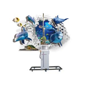 12sqm/H Vertical 3d Wall Printing Machine 285W Duplexing Printing