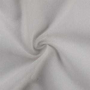 Thin Fusible Woven Interlining Fabric Shrinkage Resistant Black PA Coating