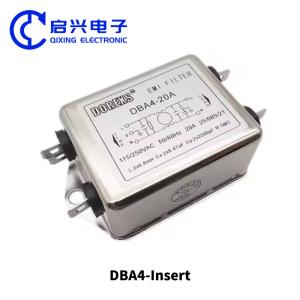 Single Phase EMI Power Filter 220V DBA4 Series Current 20A-30A