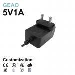 Buy cheap AC 6W 5V 1A Wall Mount Power Supply Durable For Projector Printer from wholesalers