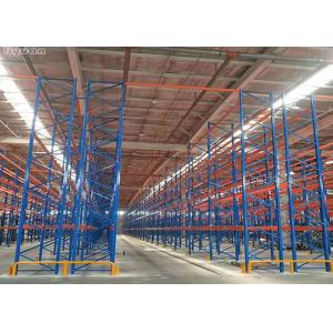 Stainless Steel Q235B Narrow Aisle Racking System , VNA Racking System