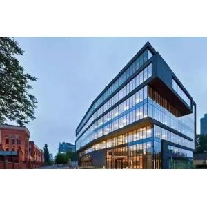 Buy cheap Customizable Glass Curtain Wall with Superior Soundproofing and Adjustable Light Function from wholesalers