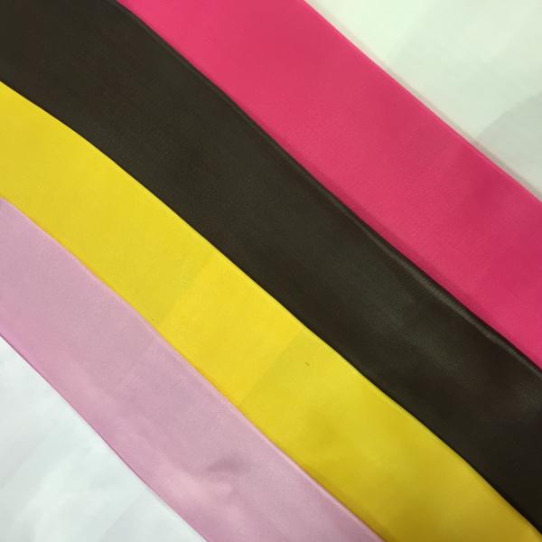 Buy cheap Solid Color 190T Taffeta Polyester Dyed Fabric Plain Style With Custom Design from wholesalers