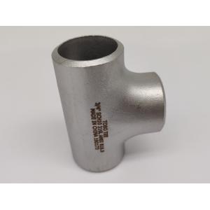 China ASTM ASME B16.9  3'' STD A403 WP304L Stainless Steel Pipe fitting Equal Tee on sale