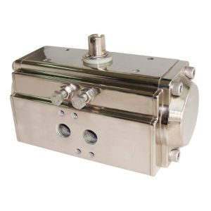 Buy cheap Nickel Plated Pneumatic Actuator with ISO5211/DIN3337 and VDI/VDE3845 Standards for Low Pressure Applications from wholesalers