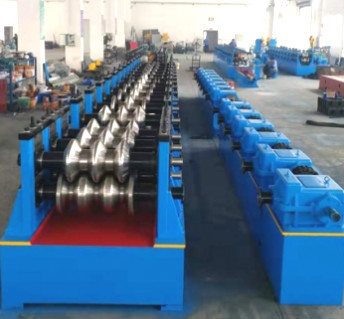 Buy cheap Three Waves 2.5mm Guardrail Roll Forming Machine from wholesalers