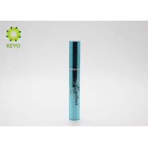 Buy cheap Shiny Blue Empty Eyeliner Tubes , Round Aluminum Empty Eyeliner Container from wholesalers