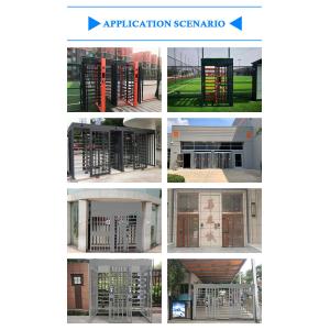 Buy cheap 304 Stainless Steel Biometric Automatic Security Gates Full Body Turnstile from wholesalers