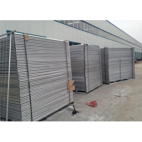 Portable Temporary Fence Panels , Temporary Wire Fence High Strength