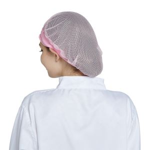 KL-3006 Polyester Mesh Hat with Adjustable Rope for Food Factory and Workshop -