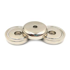Buy cheap NdFeB Mounting Pot Neodymium Magnet Disc Permanent Pot Magnet from wholesalers