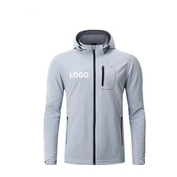 Buy cheap Men Warm Autumn Down Jacket Long Sleeve Waterproof With Hoodies from wholesalers