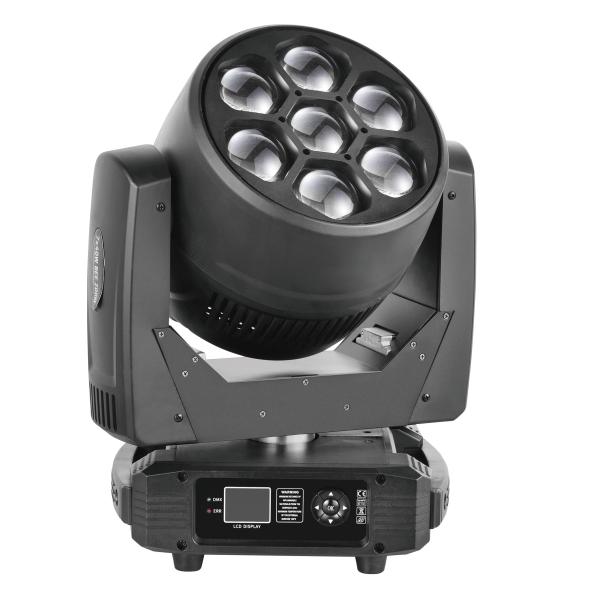 Buy cheap 7pcs LED Bee Eye Moving Head Focusing Dye Light 40W For DJ Party Lighting from wholesalers