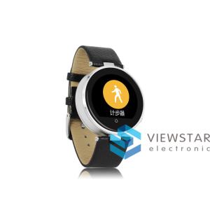 Black S365 Bluetooth Smart Watches With Heart Rate Testing Support SMS Twitter