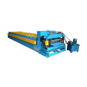 Buy cheap Steel Tile Roof Panel Roll Forming Machine With Hydraulic Control System For Automotive from wholesalers