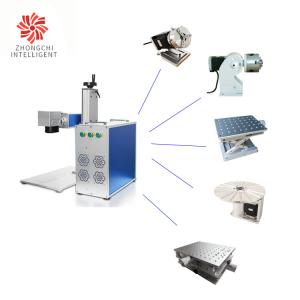 Buy cheap Mini Portable Desktop Laser Marking Machine 50Hz On Brass product