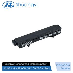 Buy cheap SATA 22-Pin Female Connector Series, 15P Reverse-Cup Type, 180° SMT, Gold-Plated G/F, Electronic Signal & Power Transmission Connector for Server, Automotive & PCB Applications from wholesalers